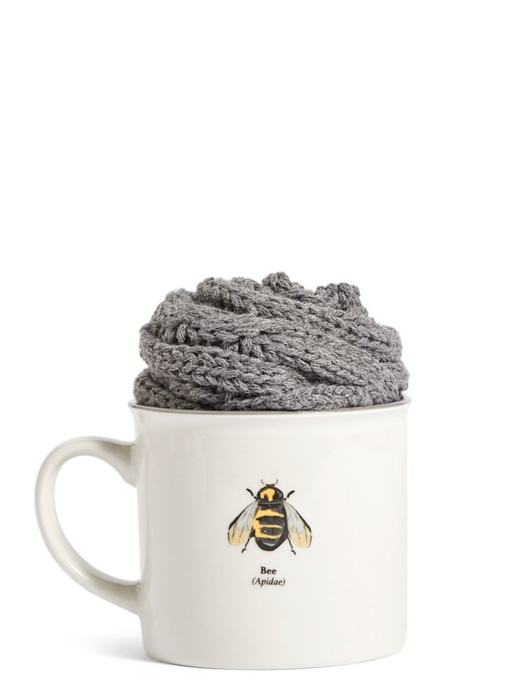 Mug & Sock Bee Design 1 of 4