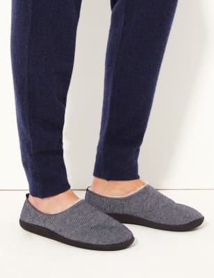m&s slippers mules