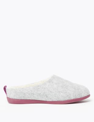 m&s slippers mules