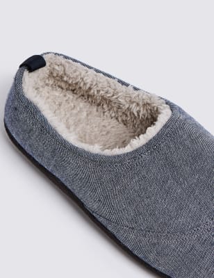 m&s mens mule slippers