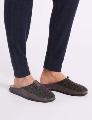m&s mens mule slippers