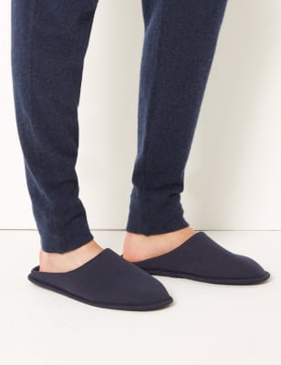 marks and spencer mens slippers wide fit