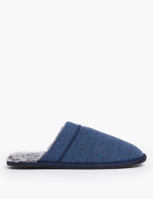 m&s mens mule slippers