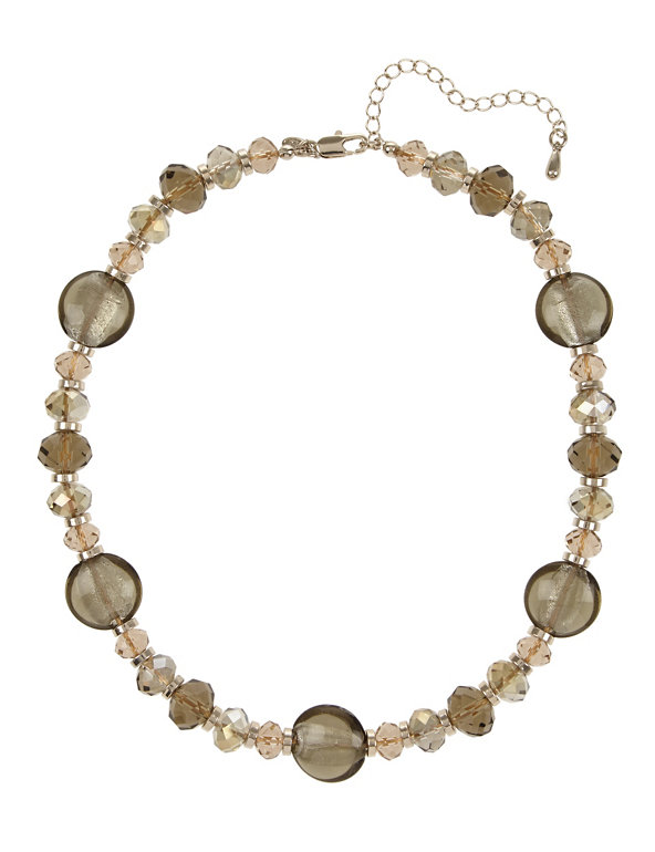 Multi-Faceted Bead Necklace Image 1 of 1