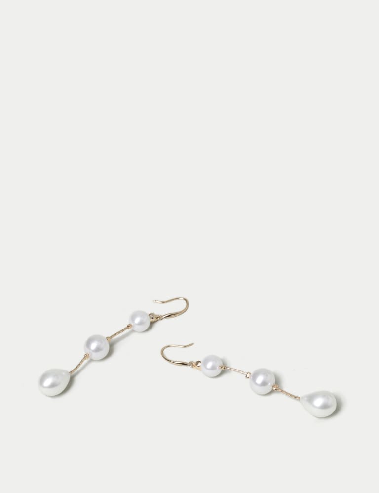 M&s pearl outlet earrings