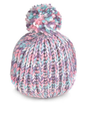 m&s bobble hat