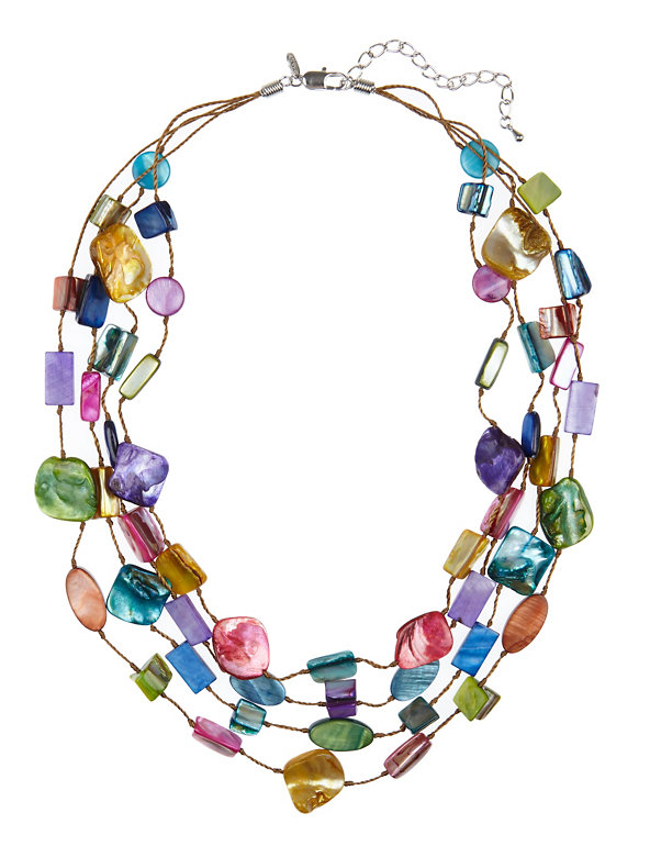 Multi-Strand Chip Necklace Image 1 of 1