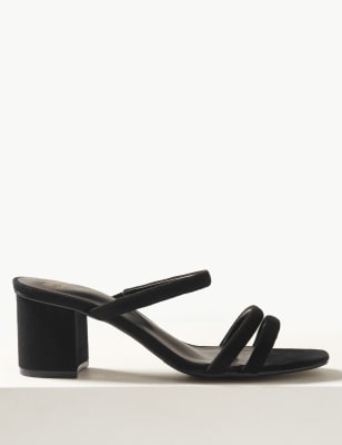 Multi Strap Mule Sandals Image 2 of 5