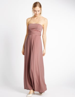 m&s multiway maxi dress