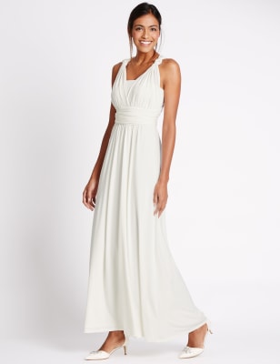 marks and spencer multiway maxi dress