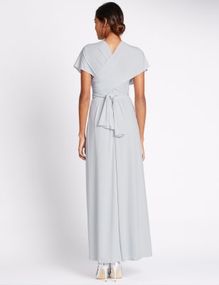 m&s multiway maxi dress