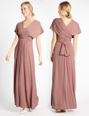 m&s multiway maxi dress