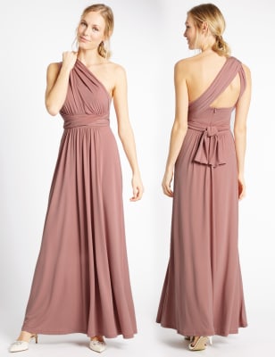 m&s multiway maxi dress