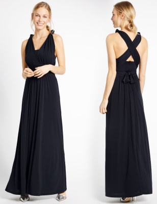 marks and spencer multiway maxi dress