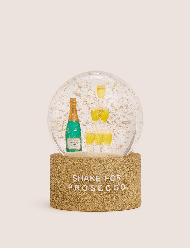 Musical Light Up Prosecco Snowglobe 2 of 4
