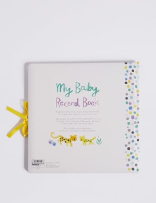 baby record book m&s