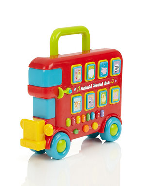 My First Carry Along Animal Sound Bus Toy Image 2 of 3