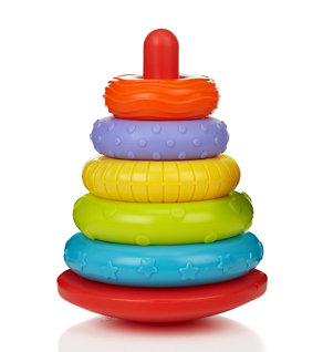 My First Stacking Rings Toy Set Image 2 of 3