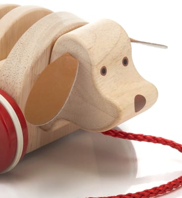 Wooden Dog Toy - WoodenCaterpillar Toys