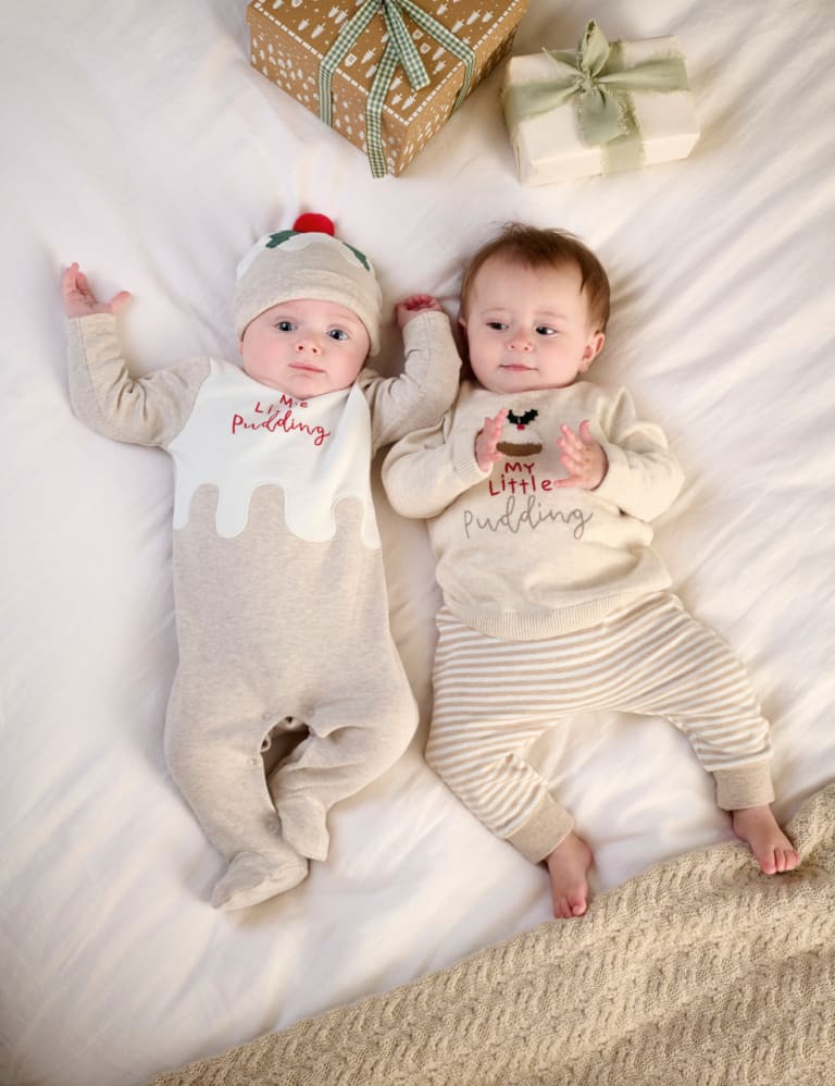 Baby boy christmas pudding outfit online