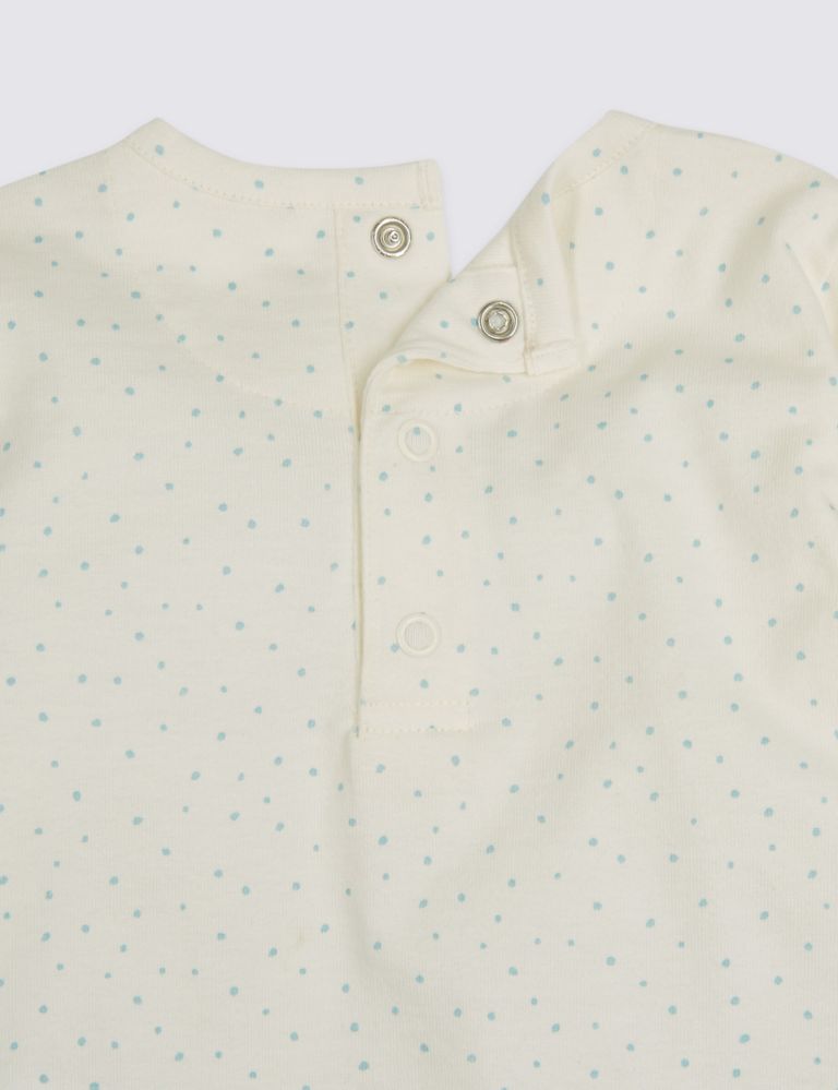 My Uncle Loves Me Pure Cotton Spotted Top 3 of 3