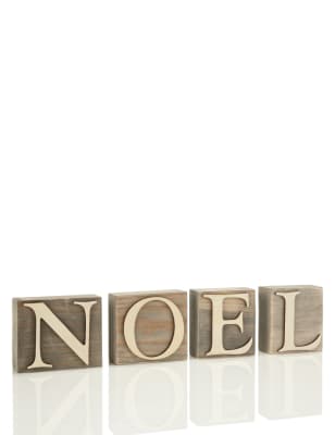 Christmas cheap letter blocks