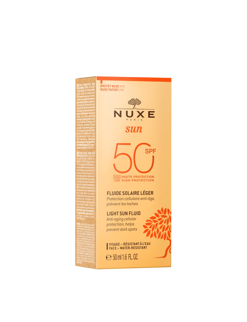 NUXE Light Sun Fluid SPF50 High Protection Face 50ml NUXE M&S