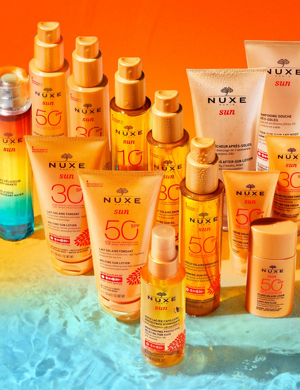 NUXE Sun Lotion SPF50 High Protection Face & Body 150ml 5 of 7