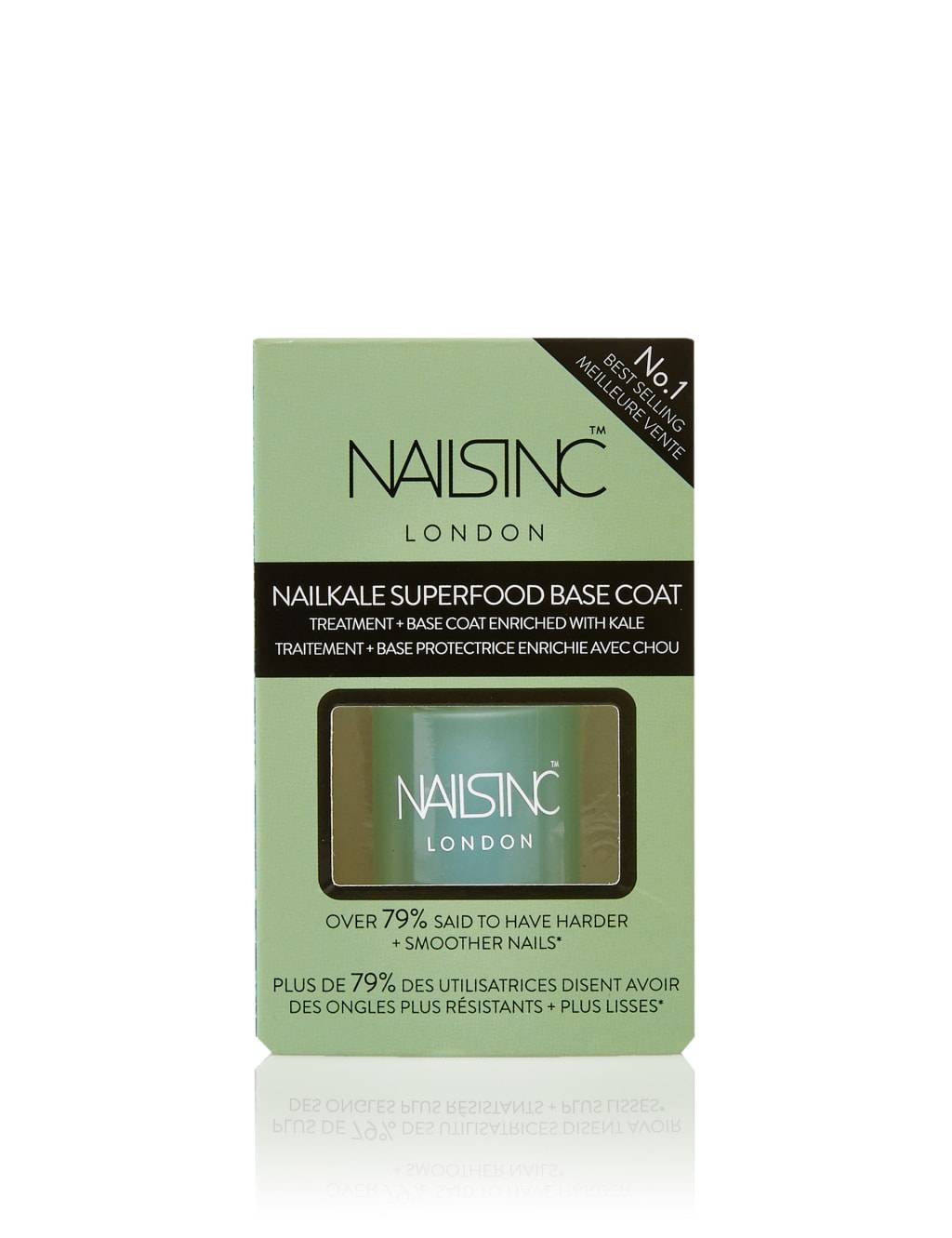 NailKale Superfood Base Coat 10ml Nails Inc. M&S