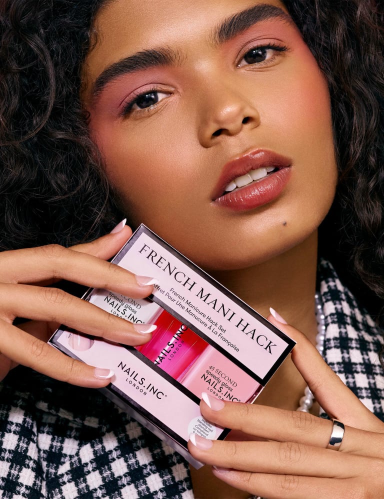 Nails.INC French Mani Hack Nails Inc. M&S