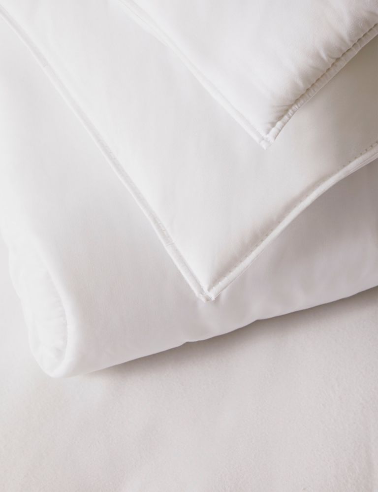 M&S Comfortably Cool 13.5 Tog All Season Duvet - SGL - White, White by  Marks & Spencer
