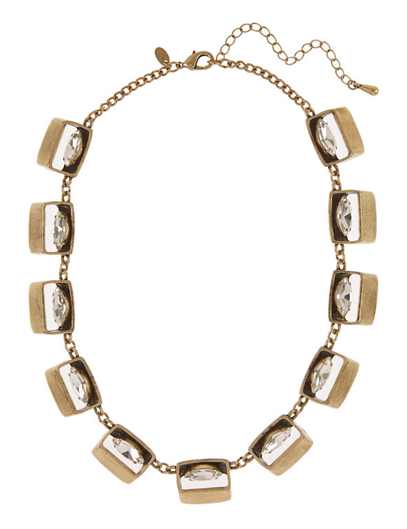 Navette Geometric Collar Necklace Image 1 of 1