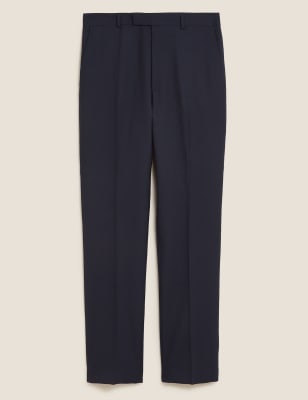 navy wool trousers womens