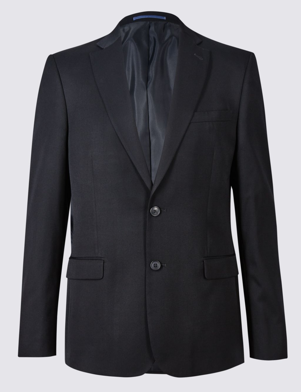Navy Slim Fit Jacket | M&S Collection | M&S