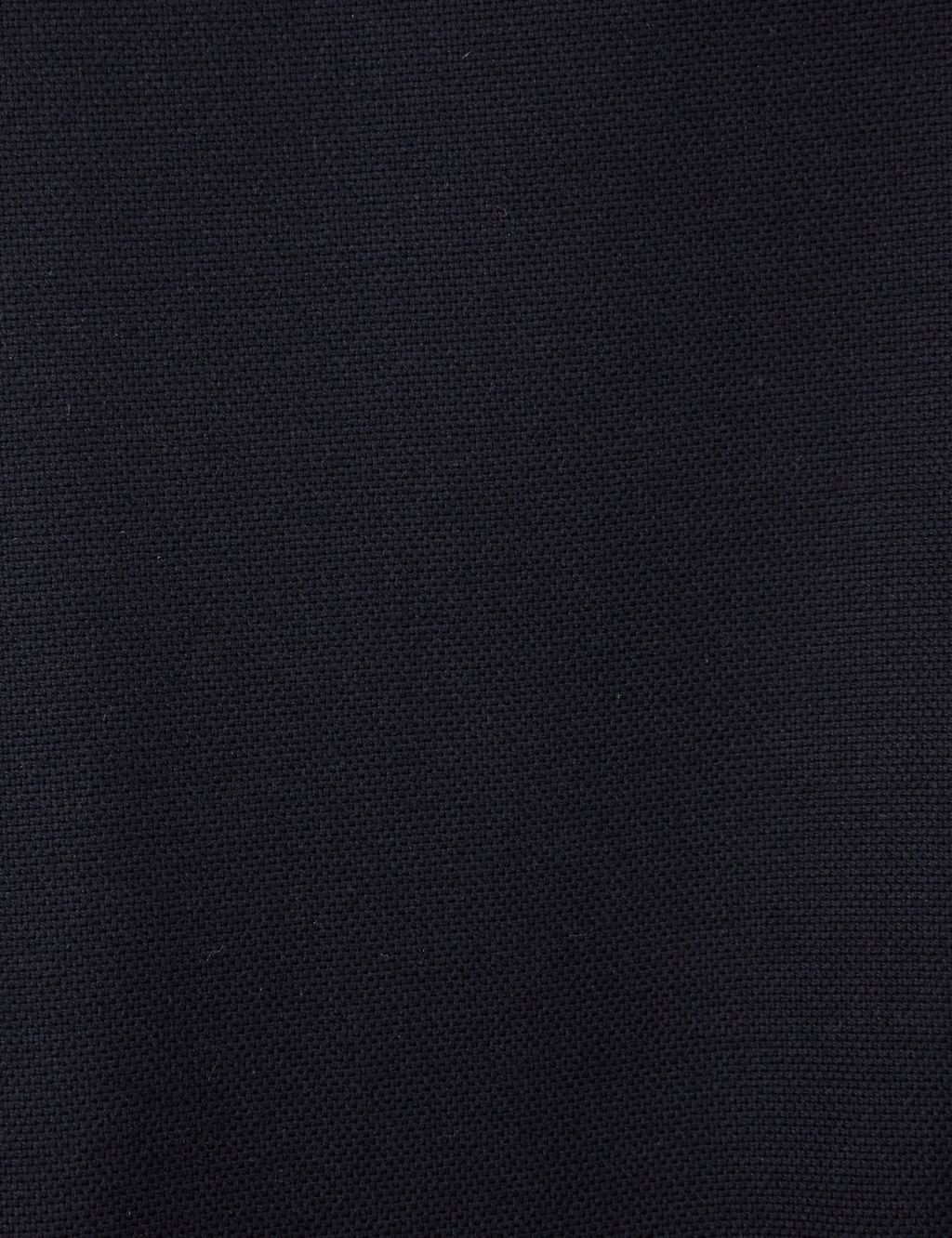 Navy Textured Tailored Fit Trousers 6 of 6