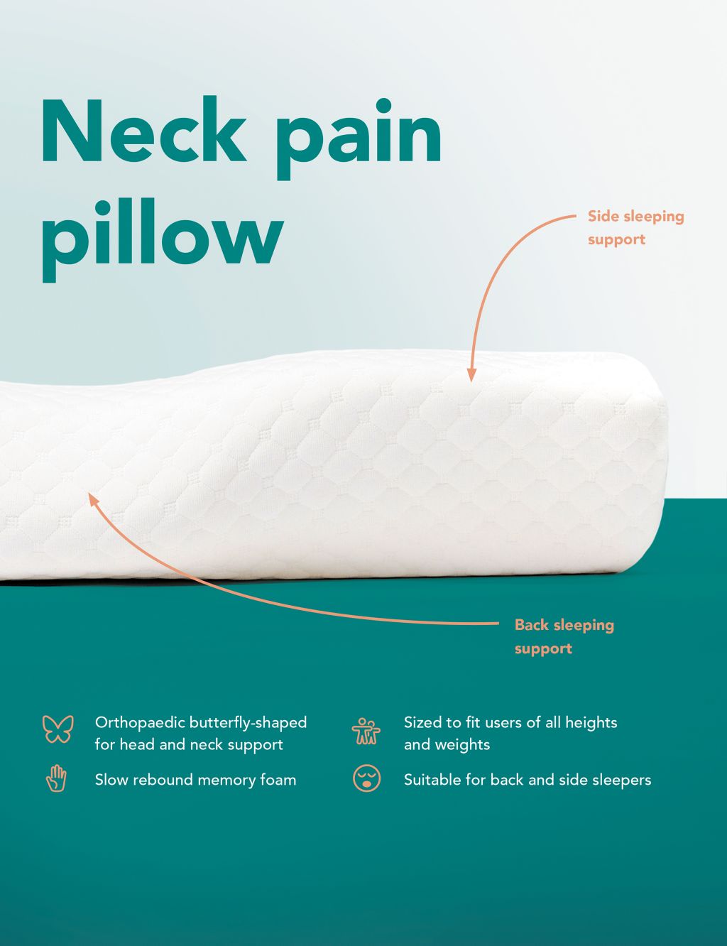 Neck Pain Firm PIllow 1 of 10