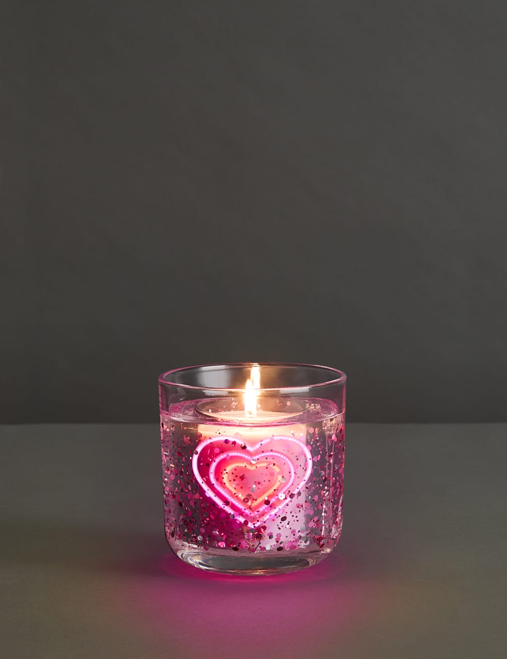 M&s rainbow light up candle outlet