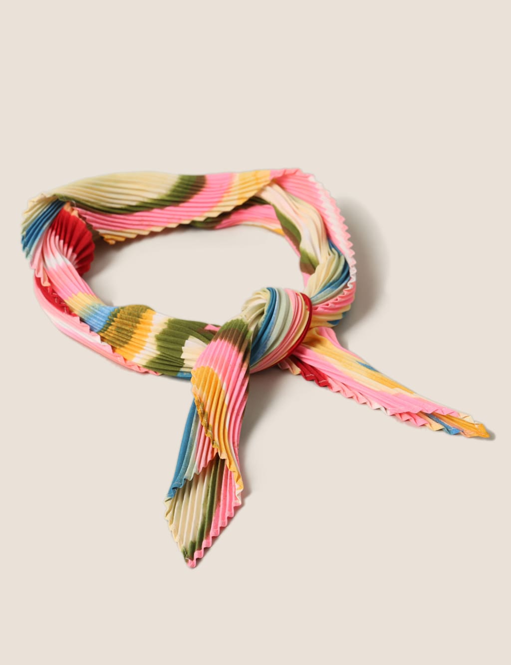 Neon Paint Pleat Hair Scarf | Mu0026S Collection | Mu0026S