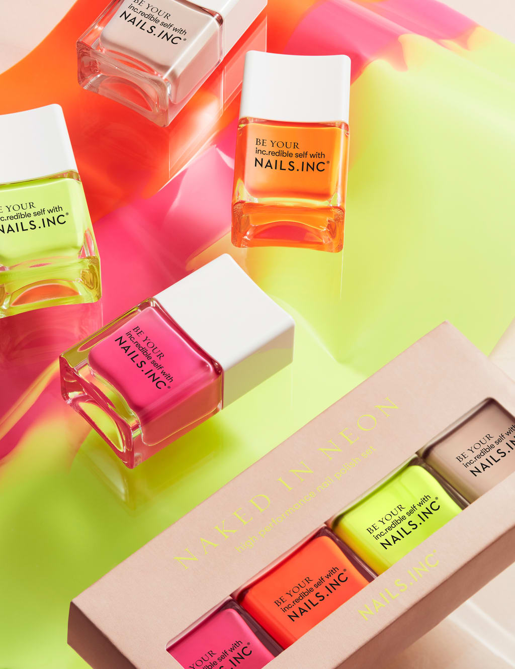 Neon Quad Nails Inc. M&S