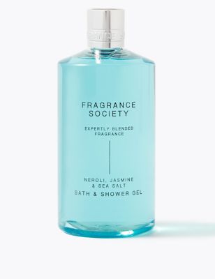 Neroli, Jasmine & Sea Salt Shower Gel 500ml | Fragrance | M&S