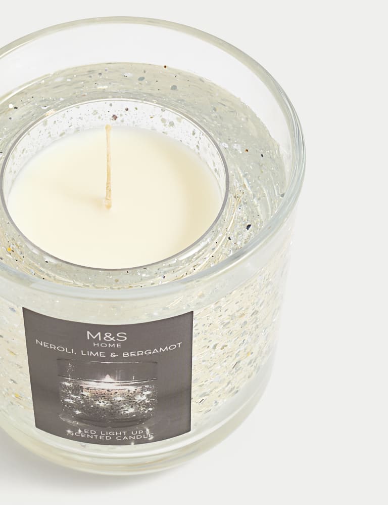 Neroli, Lime & Bergamot Light Up Candle 4 of 8