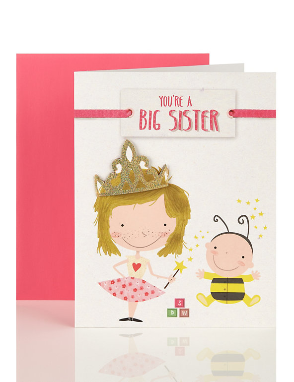New Big Sister Card Image 1 of 2