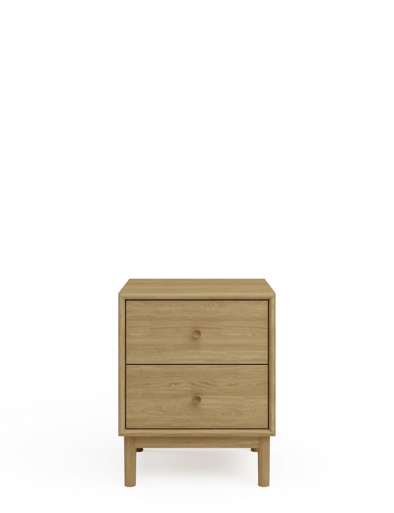 Newark 2 Drawer Bedside Table 2 of 10