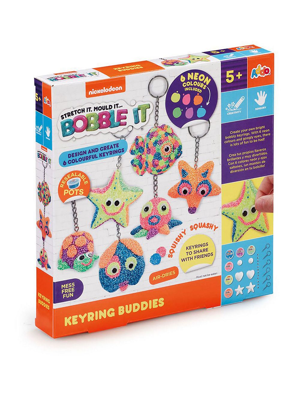 Nickelodeon Bobble It Keyring Craft Set (5-8 Yrs) 3 of 3