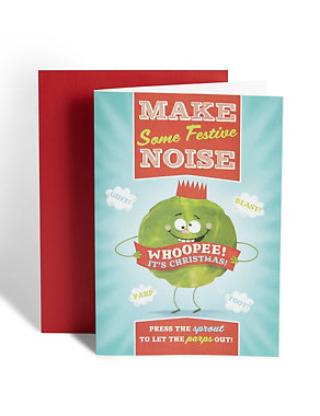 Noisy Sprout Christmas Card Image 2 of 4