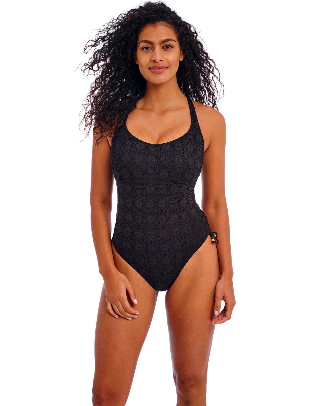 Nomad Nights Textured Wired Swimsuit 2 of 7