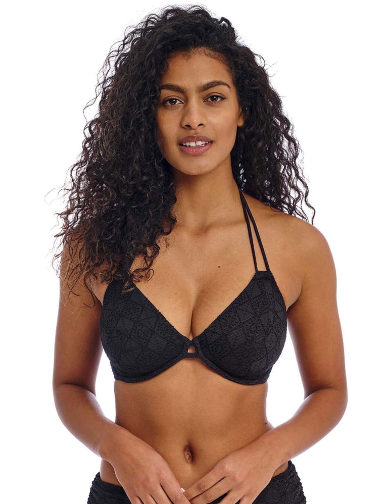 Nomad Nights Wired Plunge Bikini Top 1 of 5