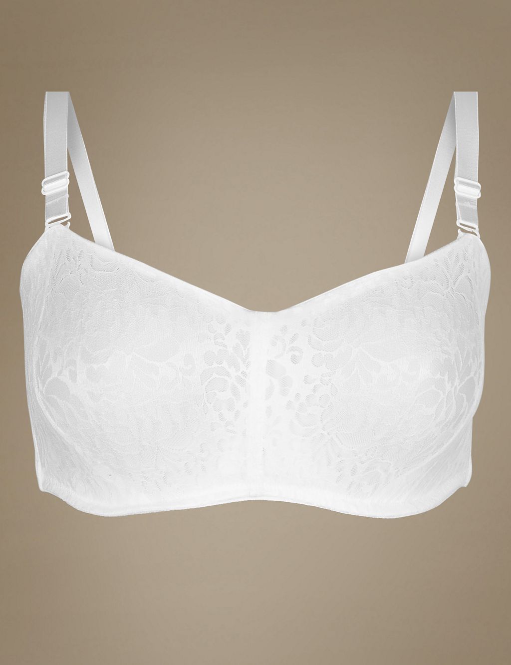 Non-Padded Underwired Lace Minimiser Bra DD-GG 1 of 8