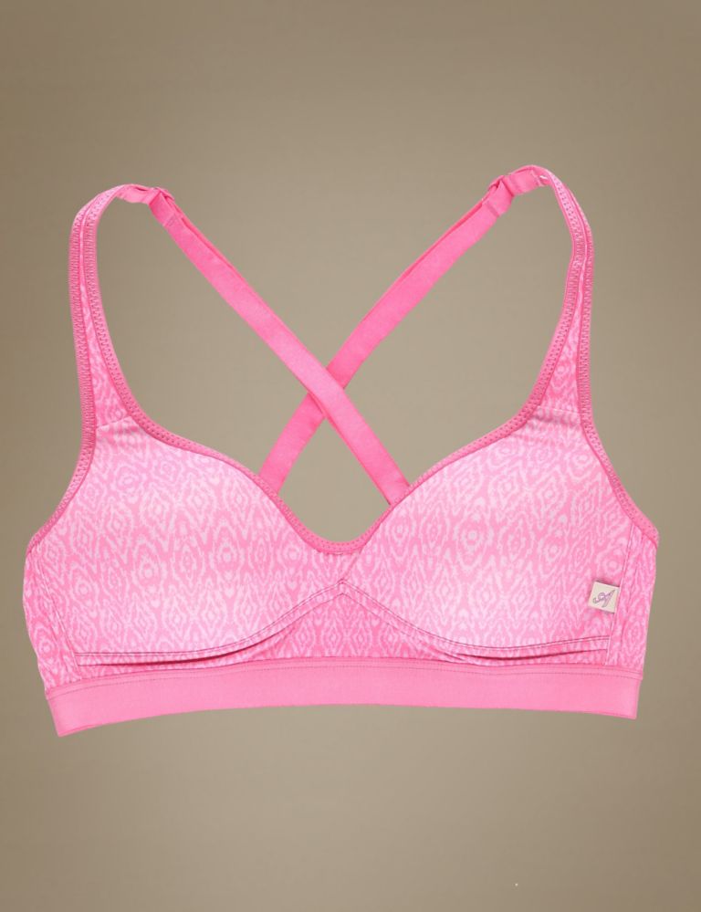 Non-Wired Full Cup Sports Bra 1 of 3