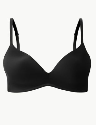 Buy Tweens Padded Non-Wired Full Coverage T-Shirt Bra - Black at Rs.320  online